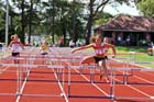 100 metres hurdles, North of England Division 2E, Morpeth.